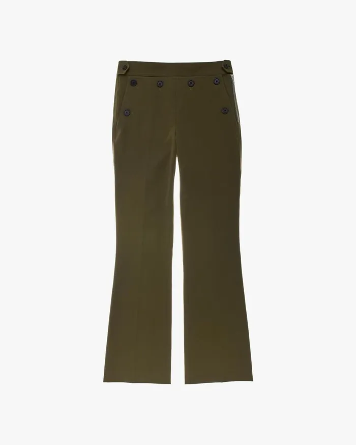 Women Rider Crop Pant Sage Helmut Lang Pants