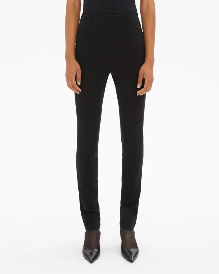 Women Rider Legging Black Helmut Lang Pants