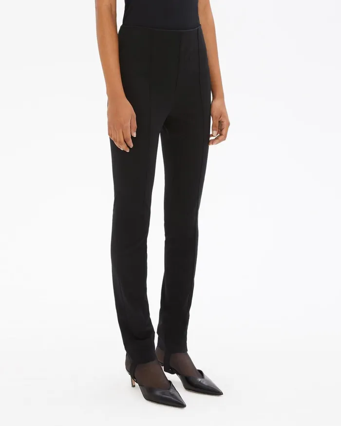 Women Rider Legging Black Helmut Lang Pants