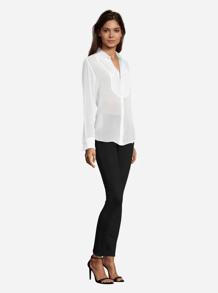 Women Robert Graham Tops MARINA SHIRT BLACK