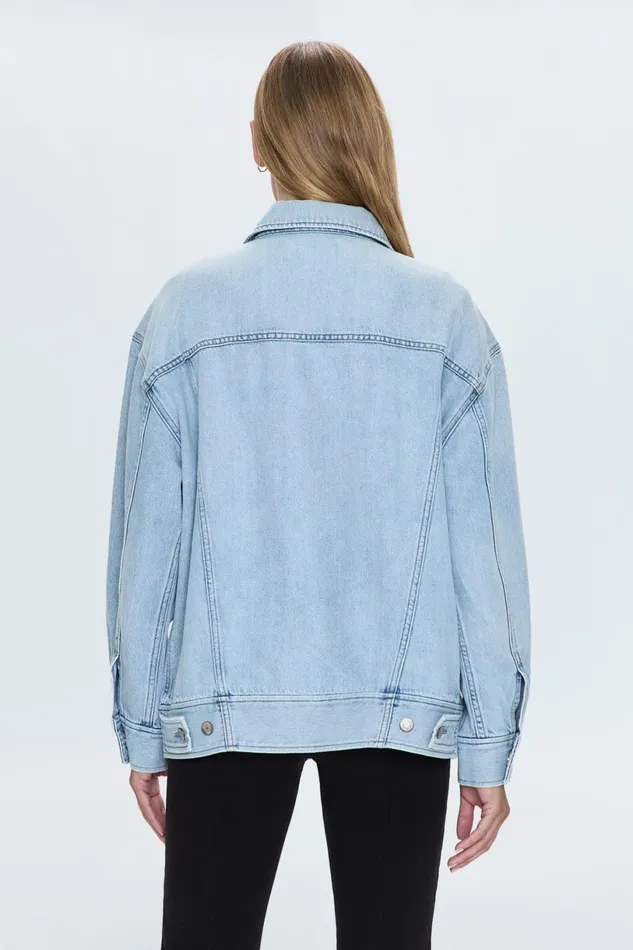 Women Rowan Boyfriend Trucker 8211 Chateau Pistola Denim Jackets and Outerwear