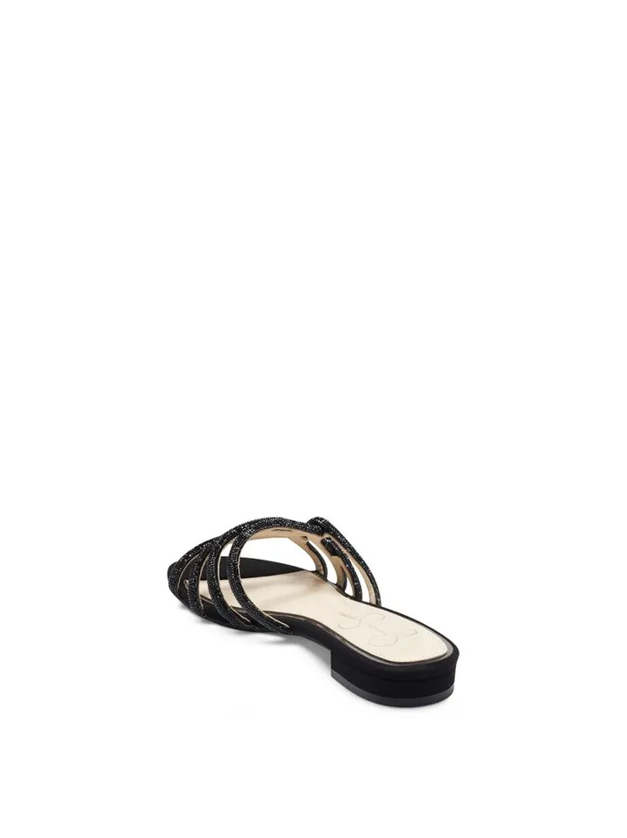 Women Sandals Jessica Simpson Aixel Sandal In Black Textured Black