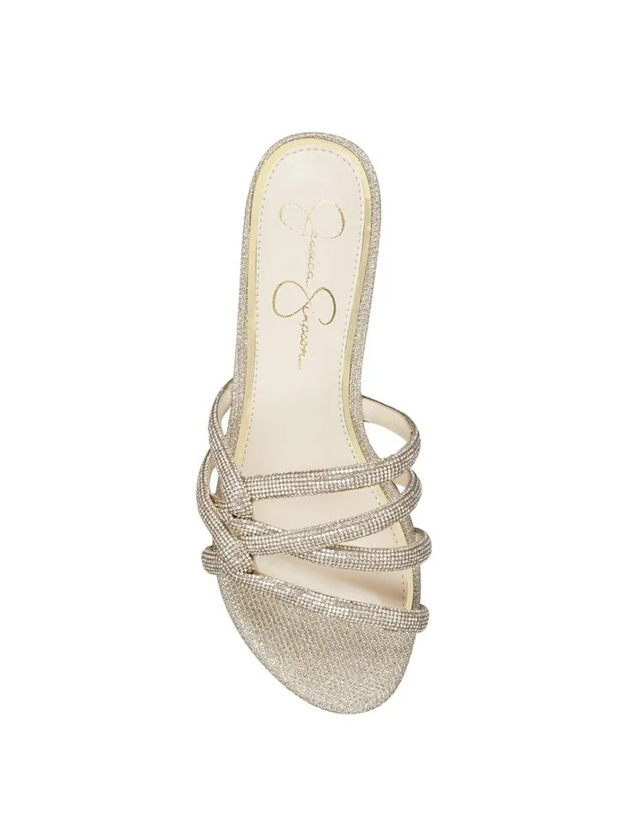 Women Sandals Jessica Simpson Aixel Sandal In Cosmo Gold Cosmo Gold