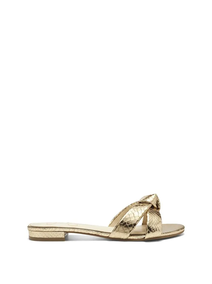 Women Sandals Jessica Simpson Alisen Sandal In Karat Gold Karat Gold Snake