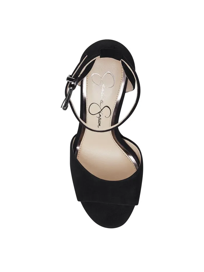 Women Sandals Jessica Simpson Everyn Platform Sandal In Black Black