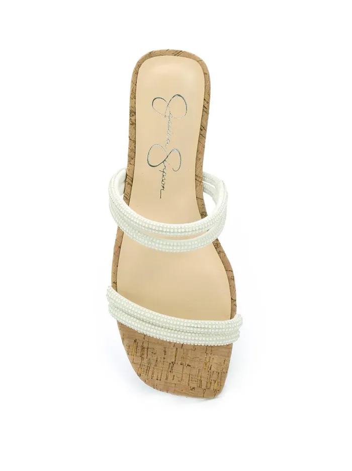 Women Sandals Jessica Simpson Raexe Slide In White White