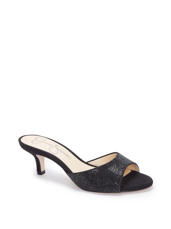 Women Sandals Jessica Simpson Sofiah Sandal In Black Black Sparkle