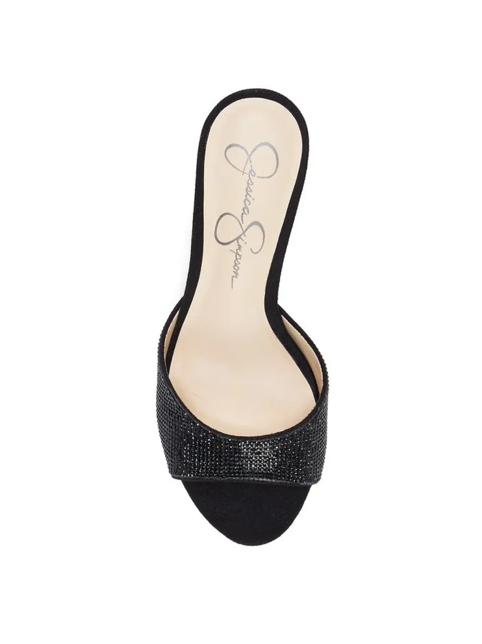 Women Sandals Jessica Simpson Sofiah Sandal In Black Black Sparkle