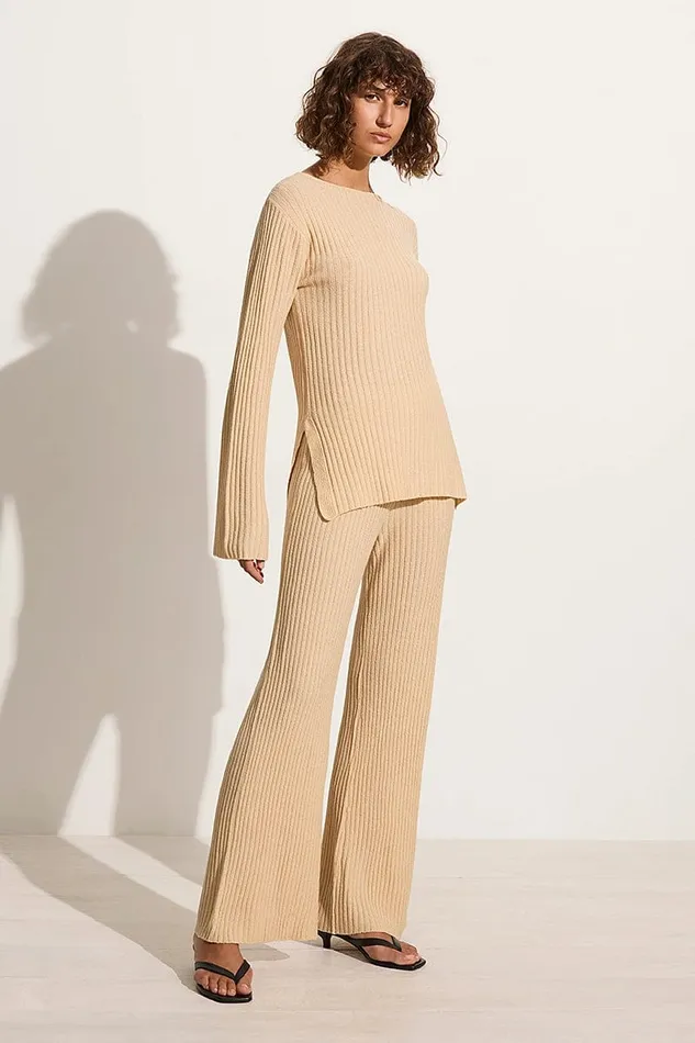 Women Santi Pant Beige 8211 Final Sale Faithfull The Brand Pants