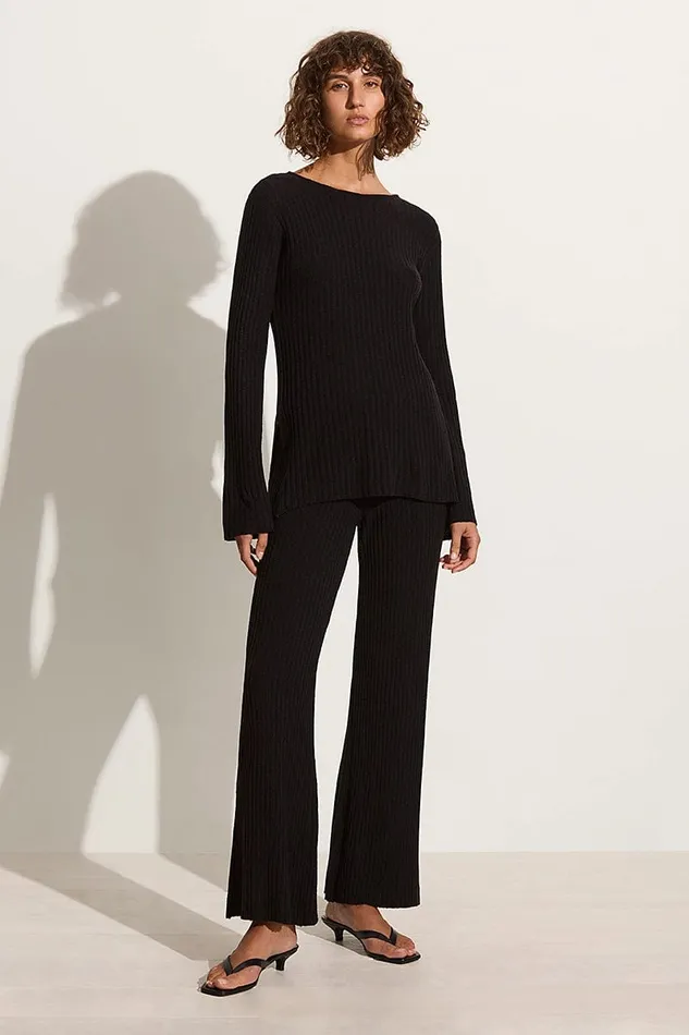Women Santi Pant Black 8211 Final Sale Faithfull The Brand Pants