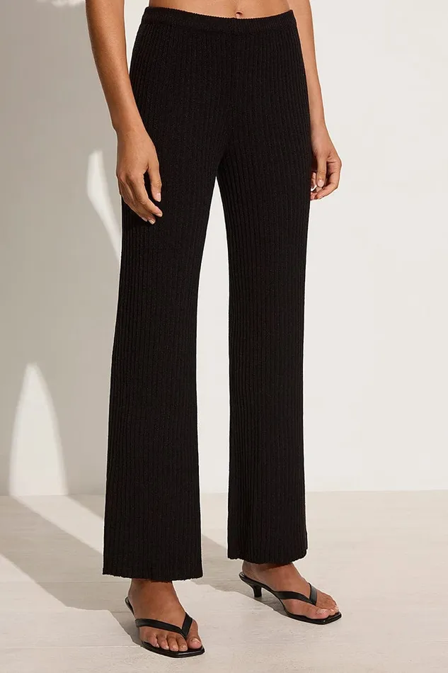Women Santi Pant Black 8211 Final Sale Faithfull The Brand Pants Women Santi Pant Black 8211 Final Sale Faithfull The Brand Pants