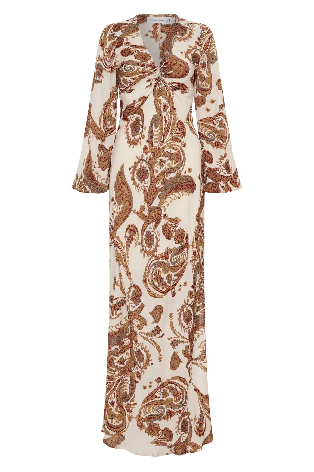 Women Santos Maxi Dress Alessia Paisley 8211 Final Sale Faithfull The Brand Dresses Women Santos Maxi Dress Alessia Paisley 8211 Final Sale Faithfull The Brand Dresses