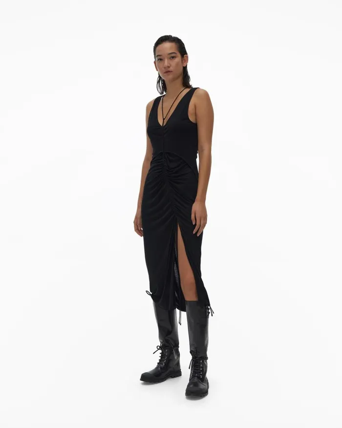 Women Scala Dress Basalt Black Helmut Lang Dresses