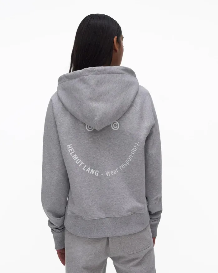 Women School Hoodie Vapor Heather Helmut Lang TShirts and Sweatshirts