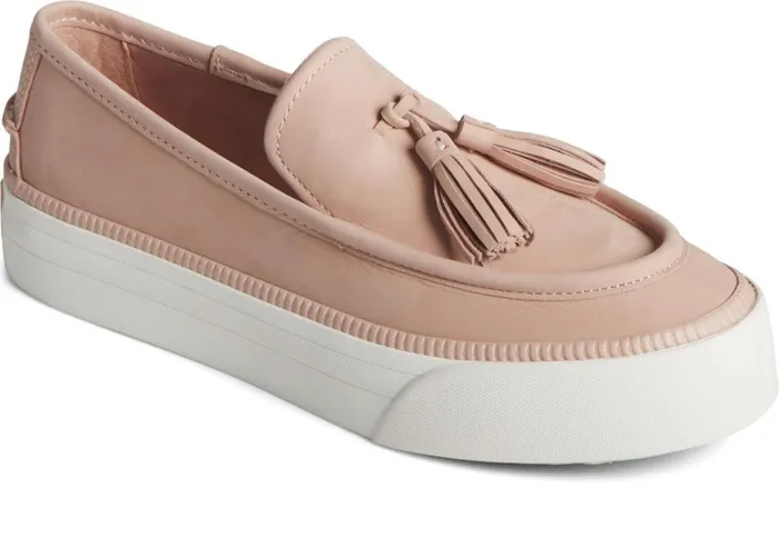 Women Sea Sailor Platform Sneaker Rose Sperry Flats and Loafers