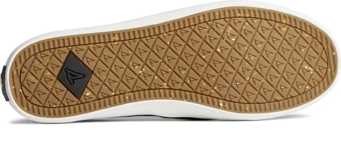 Women SeaCycled Crest Twin Gore Canvas Sneaker Black Sperry Sneakers