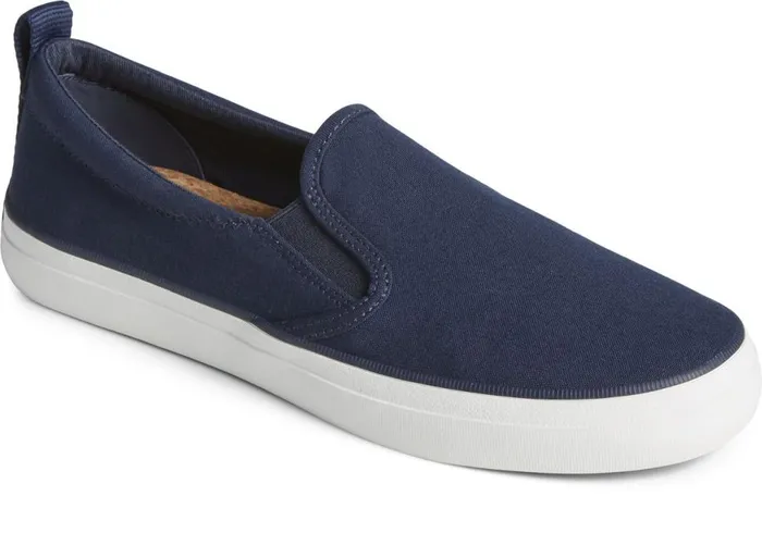 Women SeaCycled Crest Twin Gore Canvas Sneaker Navy Sperry Sneakers Women SeaCycled Crest Twin Gore Canvas Sneaker Navy Sperry Sneakers