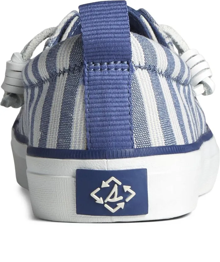 Women SeaCycled Crest Vibe Striped Textile Sneaker Navy Sperry Sneakers Women SeaCycled Crest Vibe Striped Textile Sneaker Navy Sperry Sneakers