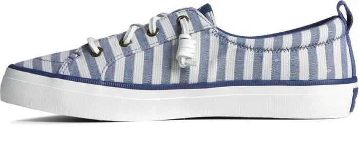 Women SeaCycled Crest Vibe Striped Textile Sneaker Navy Sperry Sneakers Women SeaCycled Crest Vibe Striped Textile Sneaker Navy Sperry Sneakers