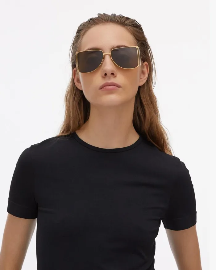 Women Seamless Baby Tee Black Helmut Lang TShirts and Sweatshirts