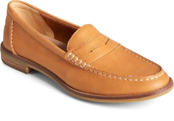 Women Seaport Penny Leather Loafer Tan Sperry Sneakers Women Seaport Penny Leather Loafer Tan Sperry Sneakers
