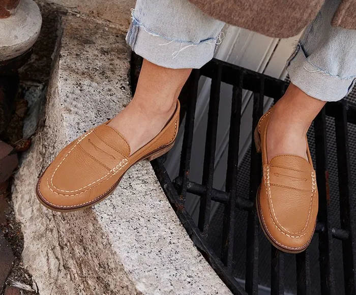 Women Seaport Penny Leather Loafer Tan Sperry Sneakers Women Seaport Penny Leather Loafer Tan Sperry Sneakers