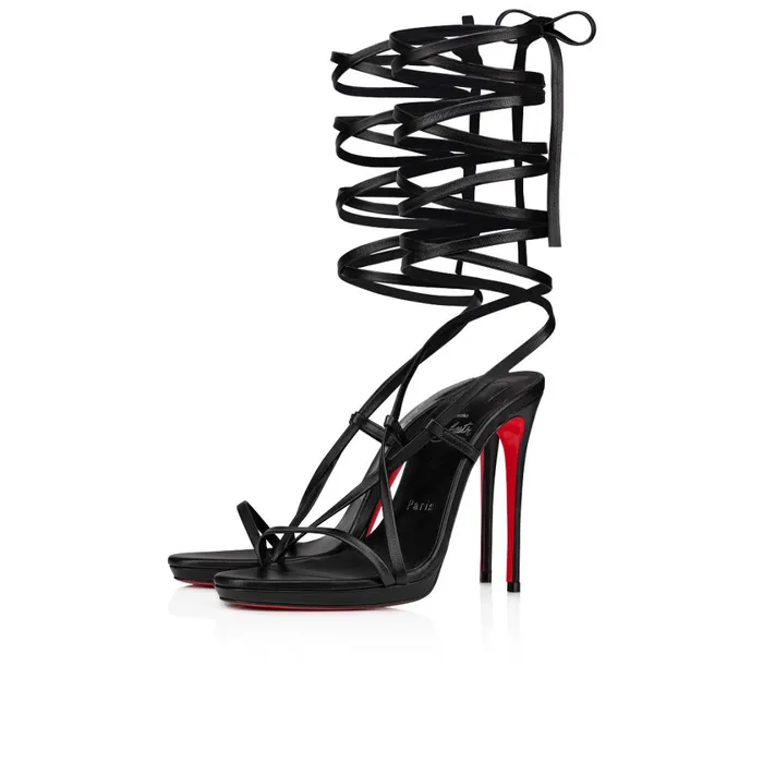 Women Sekmeta Alta 120 Mm Platform Sandals 8211 Nappa Leather 8211 Black Black Christian Louboutin Sandals and Slides Women Sekmeta Alta 120 Mm Platform Sandals 8211 Nappa Leather 8211 Black Black Christian Louboutin Sandals and Slides