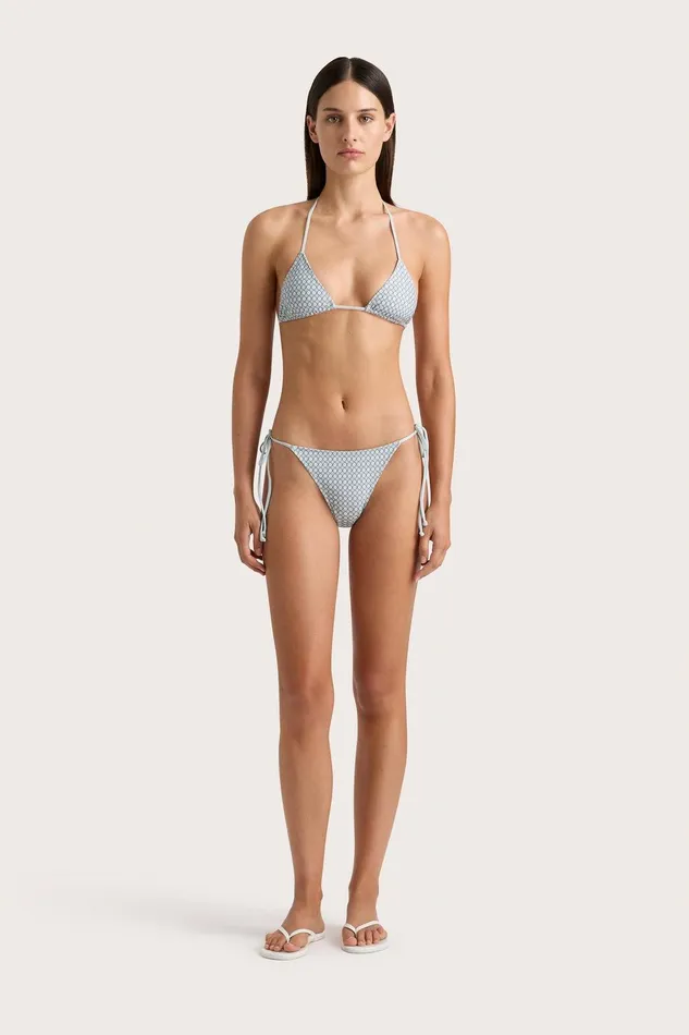 Women Sete Bikini Top Oliander Sky Blue Faithfull The Brand Swim
