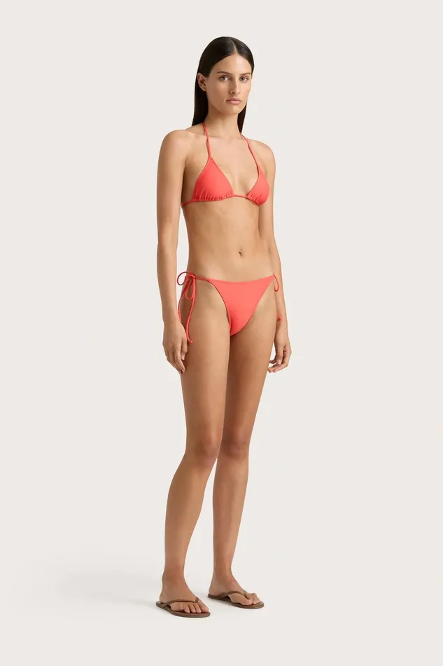 Women Sete Bikini Top Vermillion Faithfull The Brand Swim Women Sete Bikini Top Vermillion Faithfull The Brand Swim