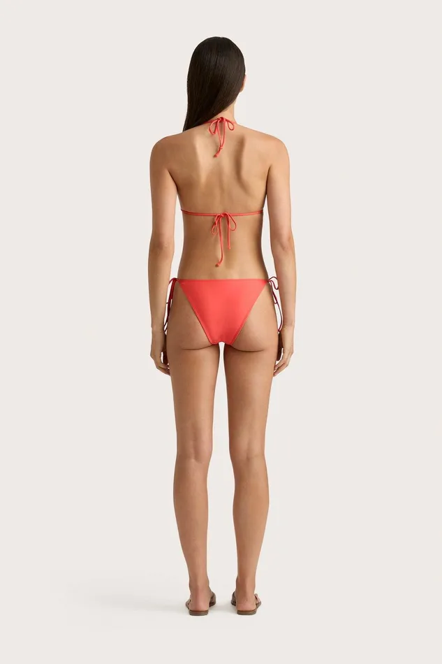 Women Sete Bikini Top Vermillion Faithfull The Brand Swim Women Sete Bikini Top Vermillion Faithfull The Brand Swim