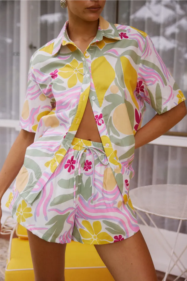 Women Shirts and Blouses Runaway The Label AVELINE SHIRT Aveline Print