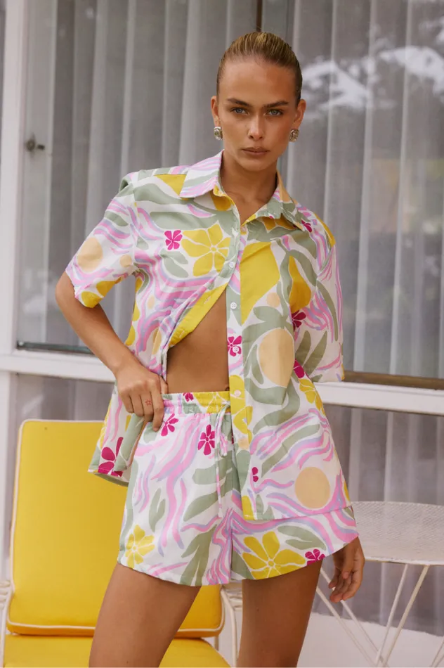 Women Shirts and Blouses Runaway The Label AVELINE SHIRT Aveline Print