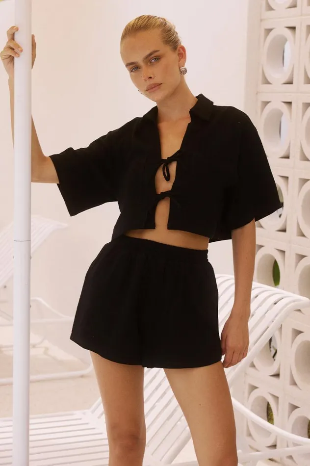 Women Shirts and Blouses Runaway The Label BRIONNI SHIRT Black