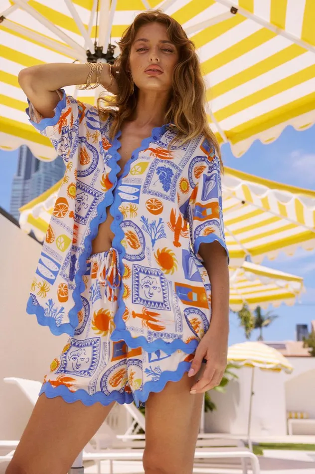 Women Shirts and Blouses Runaway The Label CATERINA SHIRT Caterina Print
