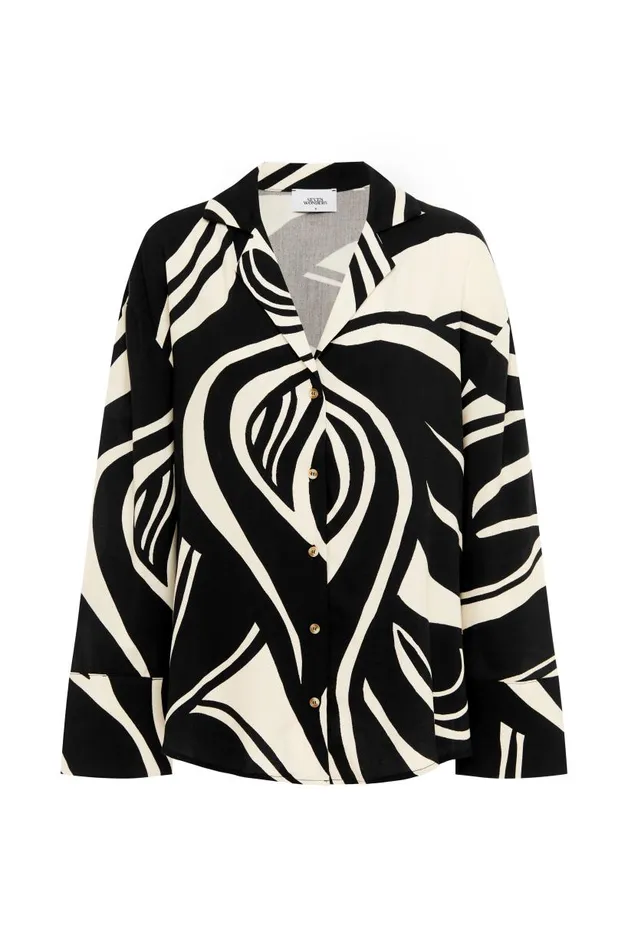 Women Shirts and Blouses Runaway The Label SOLA SHIRT Pantina Black