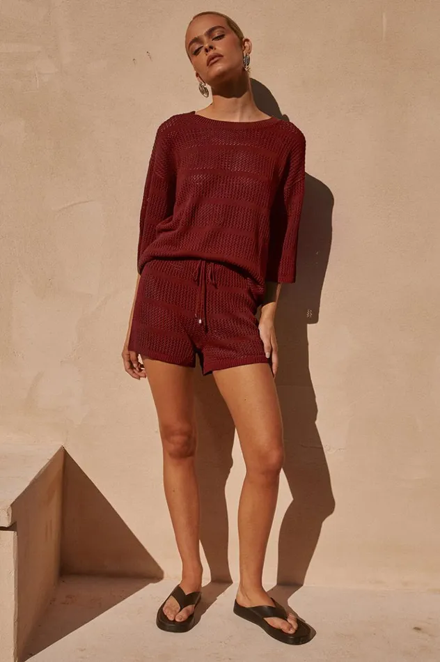 Women Shorts Runaway The Label SAMIA SHORT Sienna