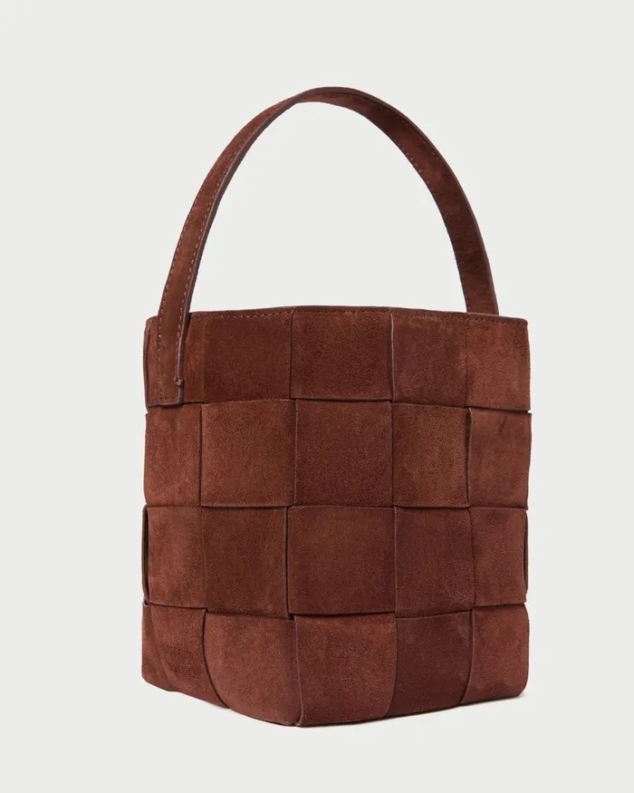 Women Shoulder Bags Loeffler Randall Laith Espresso Woven Bucket Bag Women Shoulder Bags Loeffler Randall Laith Espresso Woven Bucket Bag
