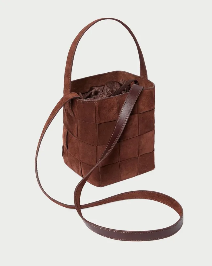 Women Shoulder Bags Loeffler Randall Laith Espresso Woven Bucket Bag Women Shoulder Bags Loeffler Randall Laith Espresso Woven Bucket Bag
