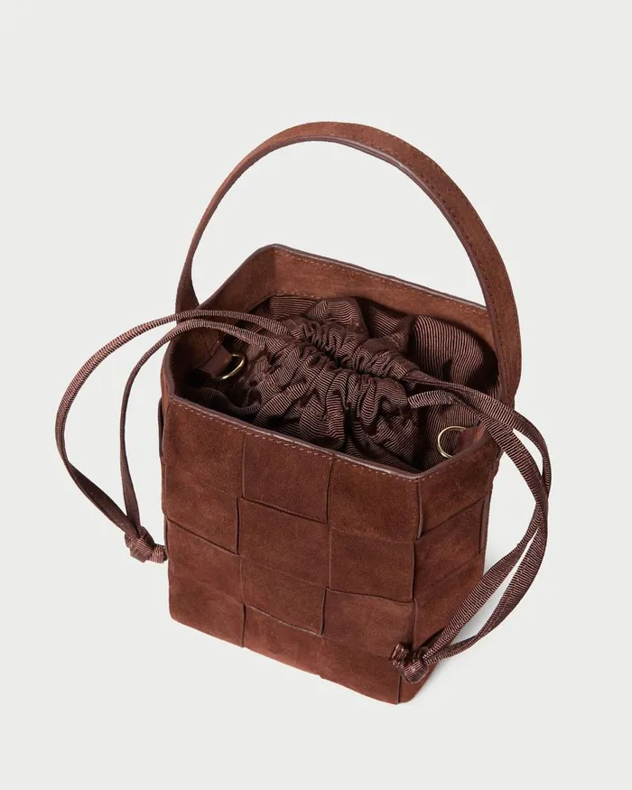 Women Shoulder Bags Loeffler Randall Laith Espresso Woven Bucket Bag Women Shoulder Bags Loeffler Randall Laith Espresso Woven Bucket Bag