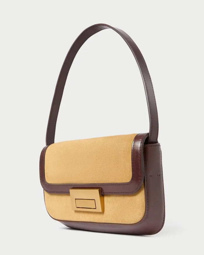 Women Shoulder Bags Loeffler Randall Stefania Hazel Suede Baguette Bag Women Shoulder Bags Loeffler Randall Stefania Hazel Suede Baguette Bag