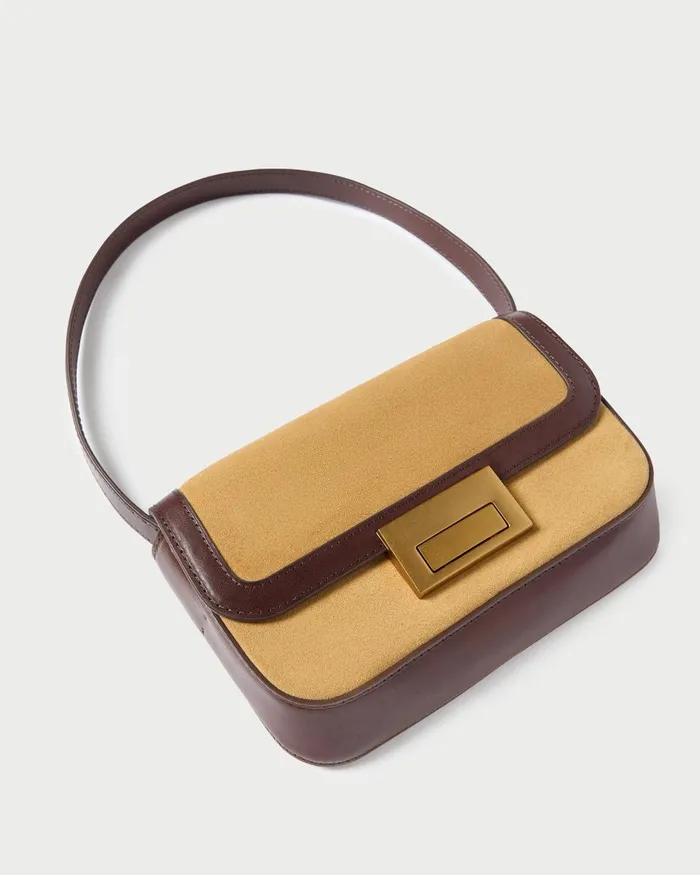 Women Shoulder Bags Loeffler Randall Stefania Hazel Suede Baguette Bag Women Shoulder Bags Loeffler Randall Stefania Hazel Suede Baguette Bag