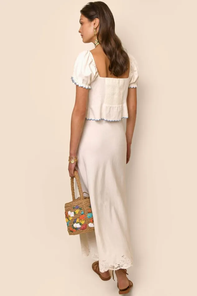 Women Skirts RIXO Crystal Cream Women Skirts RIXO Crystal Cream
