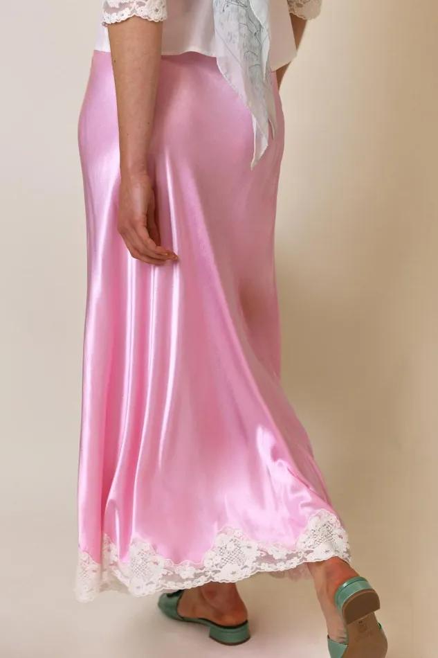 Women Skirts RIXO Crystal Pastel Pink Women Skirts RIXO Crystal Pastel Pink