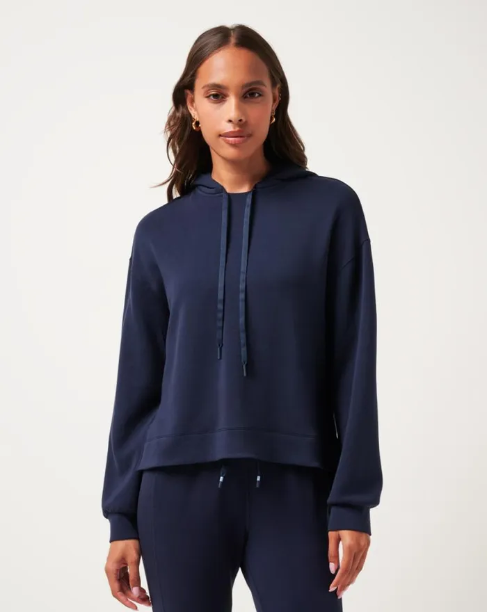 Women SKYLOFT SOFT HOOD Navy Blazer TravisMathew Hoodies and Pullovers