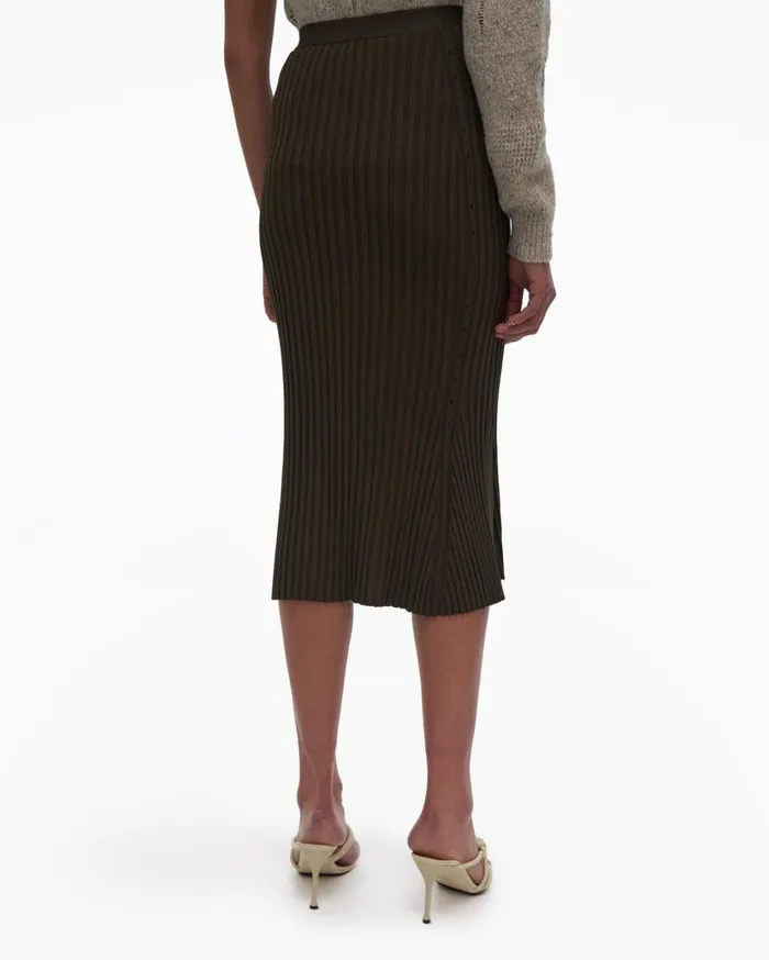 Women Slash Skirt Light Sage Helmut Lang Skirts