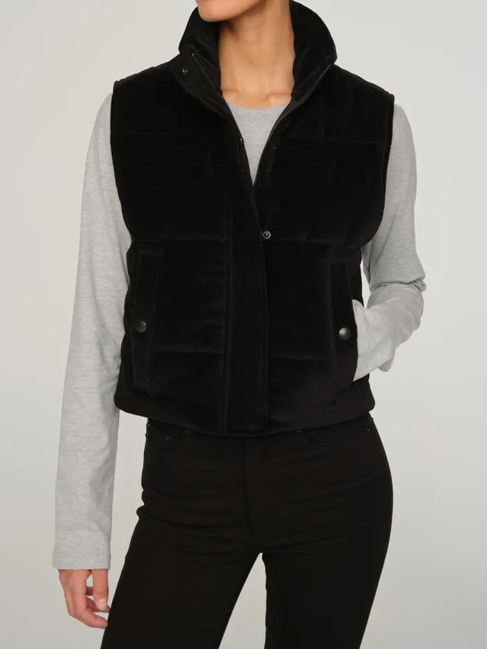 Women Sleeveless Puffer DL1961 Coats Jackets