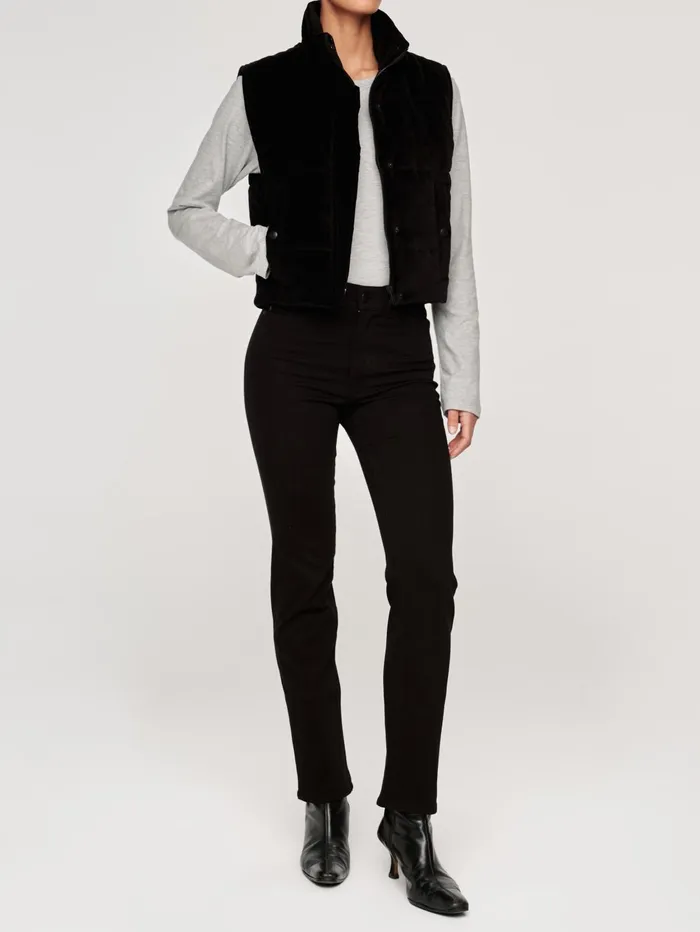 Women Sleeveless Puffer DL1961 Coats Jackets