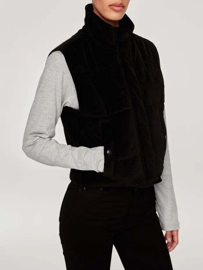 Women Sleeveless Puffer DL1961 Coats Jackets