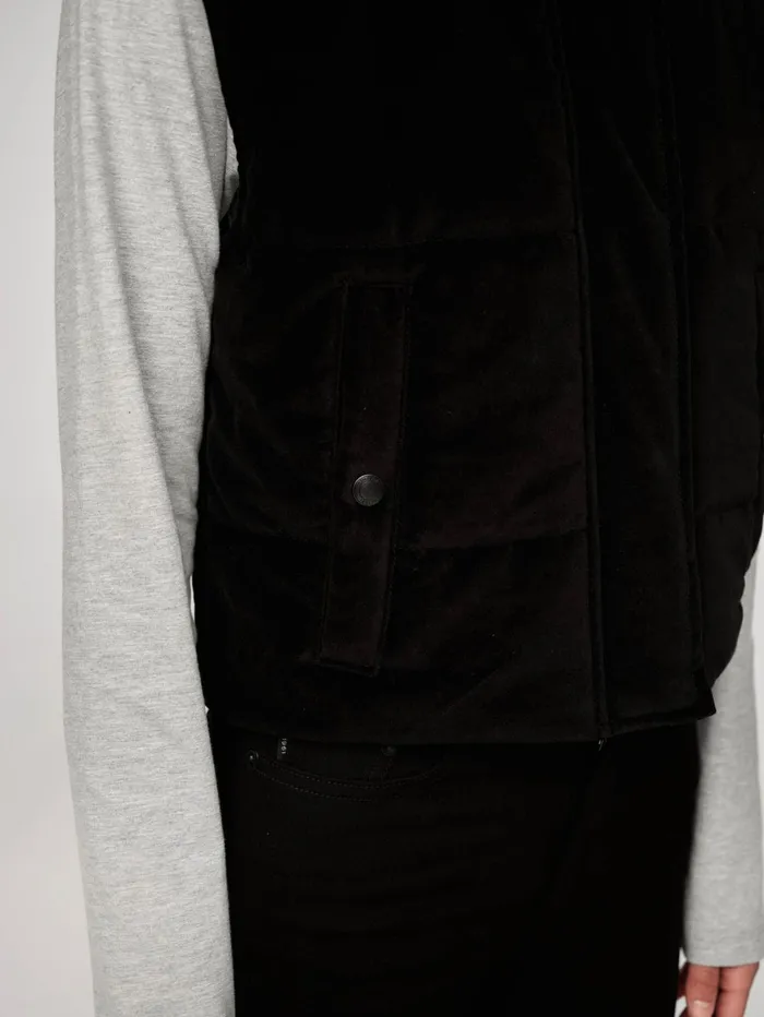 Women Sleeveless Puffer DL1961 Coats Jackets