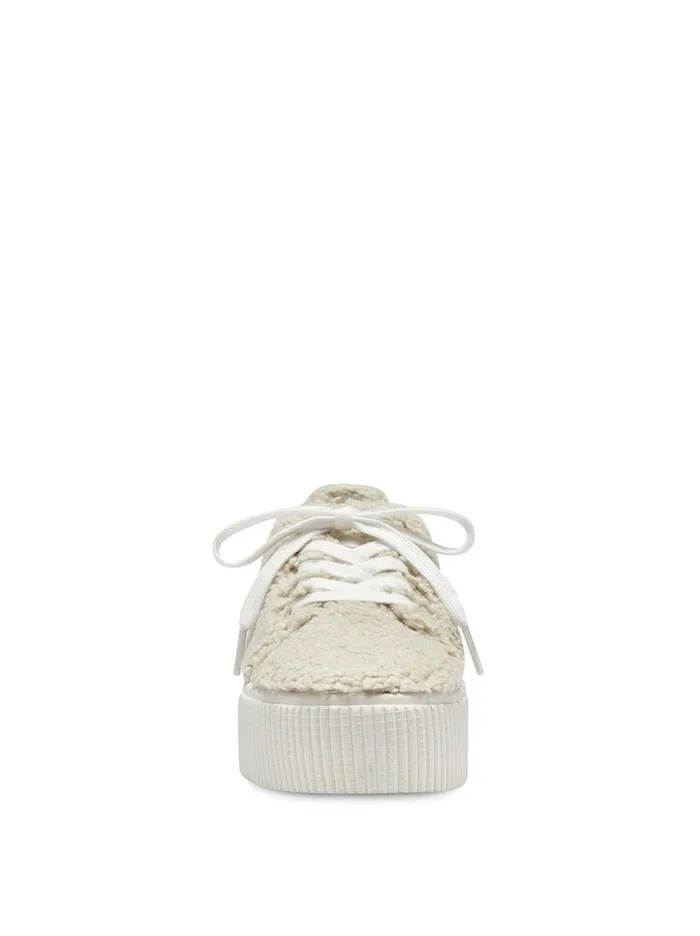 Women Sneakers Jessica Simpson Edda Sneaker In Natural Natural Sherpa